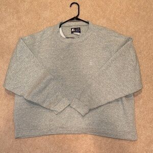 Vintage Starter Men's Classic Gray Crewneck Sweater